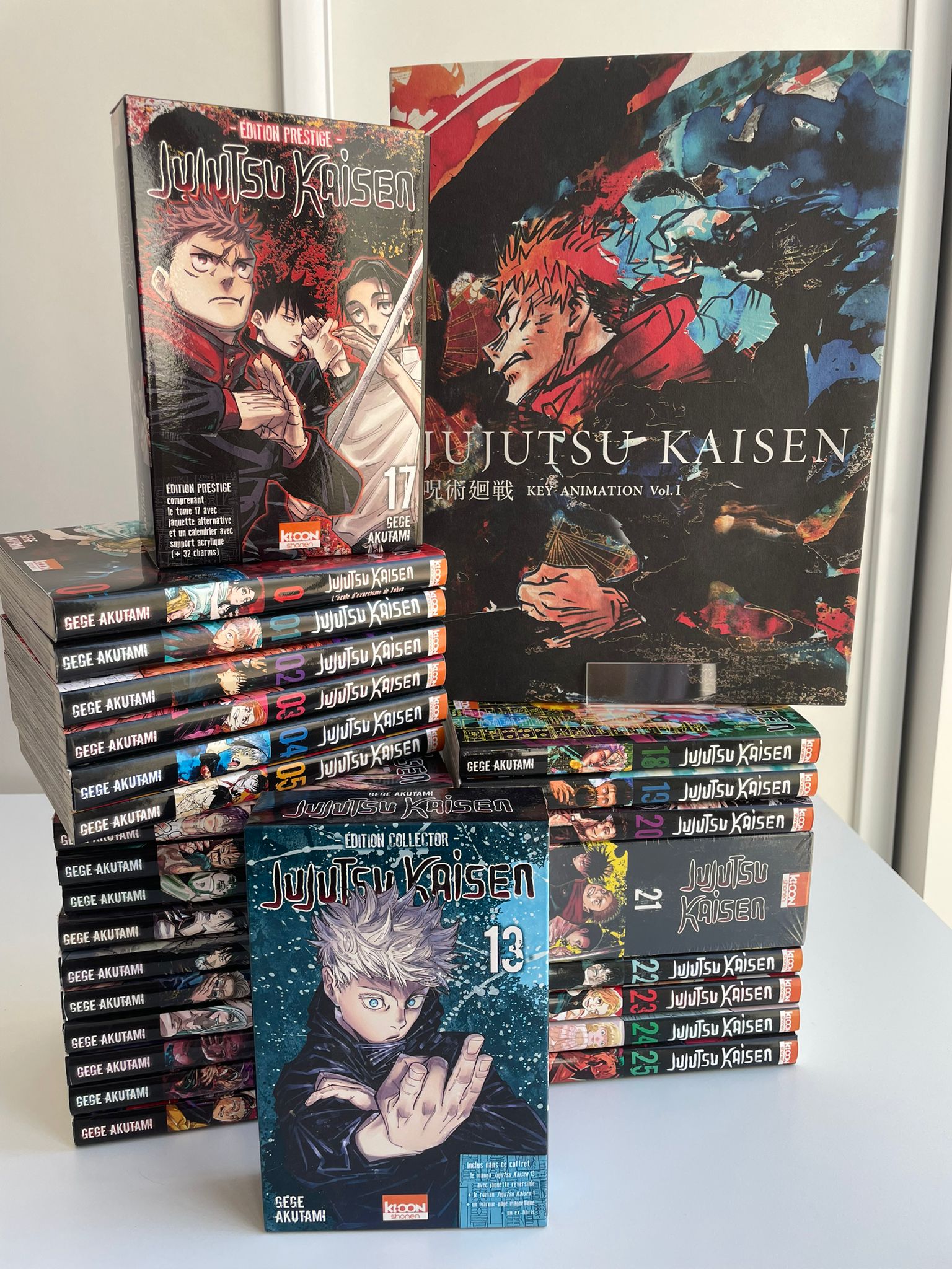 Jujutsu Kaisen Intégrale + T0 + Artbook Key animation (dont collector 13/17/21/  